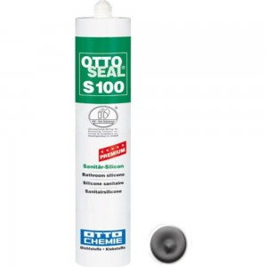 Профессиональный силиконовый герметик OTTO-CHEMIE серый, 300 мл OS100/C02