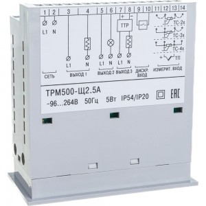 Измеритель-регулятор температуры ОВЕН ТРМ500-Щ2.5А артикул 00000092529