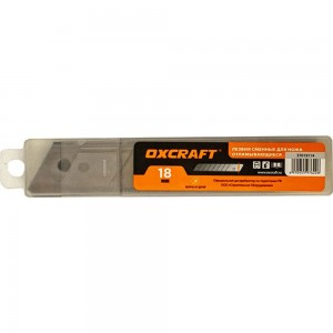 Лезвия сменные для ножа 18 мм (в упаковке 10 шт) OXCRAFT PO000149647
