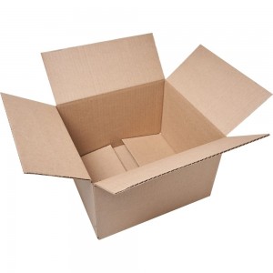 Картонная коробка PACK INNOVATION Гофрокороб 25x22x15.5 см, объем 8.5 л, 10 шт IP0GK00252215.5-10