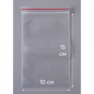 Пакет с замком Zip-Lock PACK INNOVATION10x15 см 60 мкм 100 шт. IP00101560-1