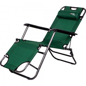 Двухпозиционное кресло-шезлонг PALISAD Camping 156х60х82cm 69587