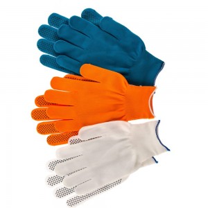 Перчатки в наборе PALISAD цвета: оранжевые, синие, белые, XL 67853
