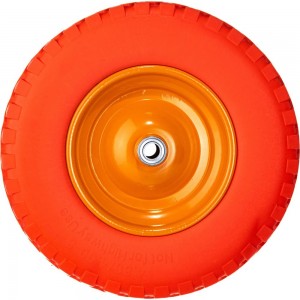 Полиуретановое колесо 4.80/4-8, длина оси 90 мм, подшипник 20 мм Palisad 68977
