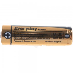 Щелочная батарейка LR6 AA Everyday Power 1.5В бл/2 Panasonic 5410853024705