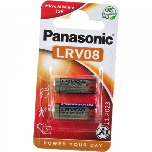 Батарейка Panasonic 23A LRV08 BL2 5877