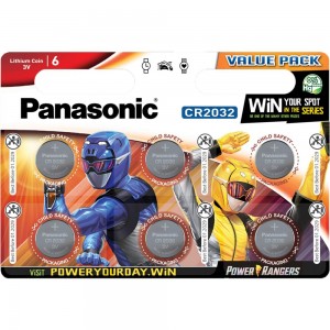 Батарейка Panasonic Power Cells CR2032 B6 7354