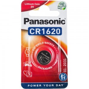 Батарейка Panasonic Power Cells CR1620 B1 5884