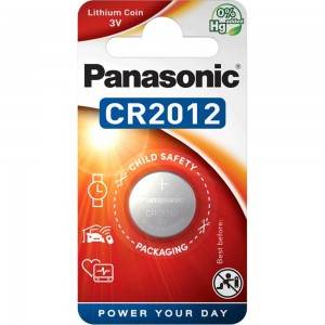 Батарейка Panasonic Power Cells CR2012 B1 7518
