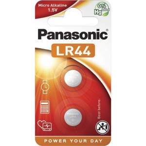 Батарейка Panasonic LR-44EL/2B УТ-00000421