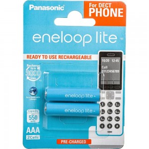 Аккумуляторы Panasonic eneloop lite 7724