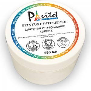 Интерьерная краска Paritet 250 мл благородный камень PDRMC-25s