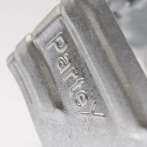Кронштейн для противооткатного упора Partex оцинкованная сталь, 160 мм НФ-00000900