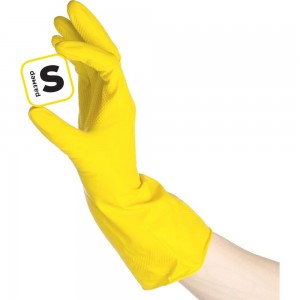 Прочные резиновые перчатки PATERRA SUPER р-р S 402-393