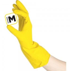 Прочные резиновые перчатки PATERRA SUPER р-р M 402-394