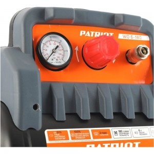 Поршневой безмасляный компрессор PATRIOT WO 6-180, 180 л/мин, 1.1 кВт, 525301910