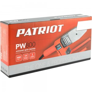 Аппарат для сварки пластиковых труб PATRIOT PW 800 170302015