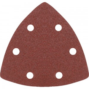 Треугольник шлифовальный на липучке (5 шт; 80х80х80 мм; Р120) PATRIOT 820010304
