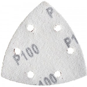 Треугольник шлифовальный на липучке (5 шт; 80х80х80 мм; Р100) PATRIOT 820010303