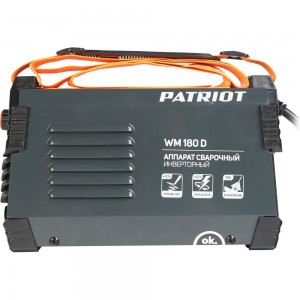 Сварочный инверторный аппарат PATRIOT WM180D 605302018