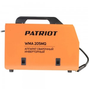 Сварочный инверторный полуавтомат PATRIOT WMA 205MQ MIG/MAG/MMA, полуавтоматическая сварка в среде 605302155