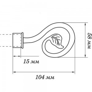 Наконечник Peora DIY 52071