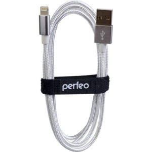 Кабель для iPhone PERFEO USB - 8 PIN Lightning белый длина 3 м. I4302 30 010 743