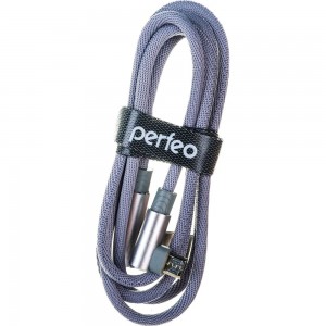 Кабель PERFEO USB2.0 A вилка - Micro USB вилка угловой серый длина 1 м. бокс U4805 30 013 258