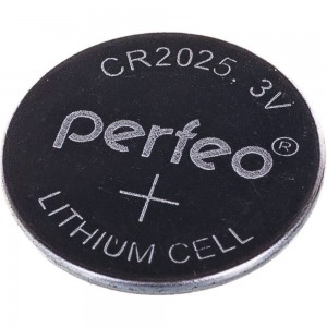 Батарейка PERFEO Литий CR2025 1 шт блистер 30 006 804