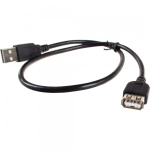Кабель PERFEO USB2.0 A вилка - А розетка длина 0.5 м. U4501 30 003 919