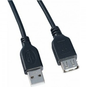 Кабель PERFEO USB2.0 A вилка - А розетка 1 м. 30003920