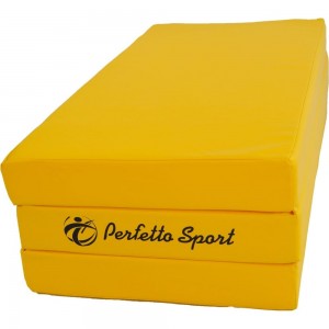 Складной мат №4 Perfetto Sport жёлтый СГ000003686