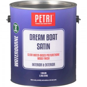 Полиуретановый лак Petri Dream Boat на водной основе полуматовый PC49001