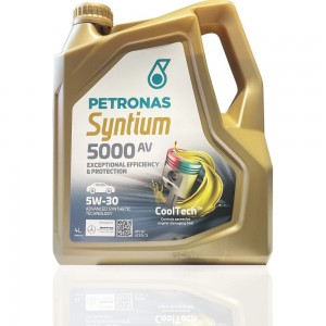 Моторное масло Petronas SYNTIUM 5000 AV синт., 5W30, 4 л 70723K1YEU