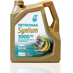 Синтетическое моторное масло Petronas SYNTIUM 3000 AV, 5W40, 4 л 70179K1YEU/18284019 70179K1YEU