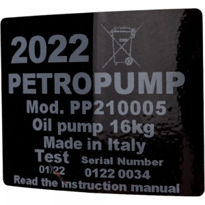 Ручной маслораздатчик Petropump 18 л PP210005