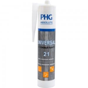 Универсальный силиконовый герметик PHG Absolute Universal прозрачный 260 ml 448742
