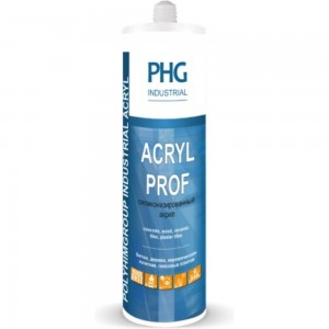 Акриловый герметик PHG Industrial Acryl PROF 300 ml 448732