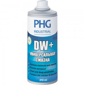 Универсальная проникающая смазка Industrial DW+ 210 ml PHG 510102
