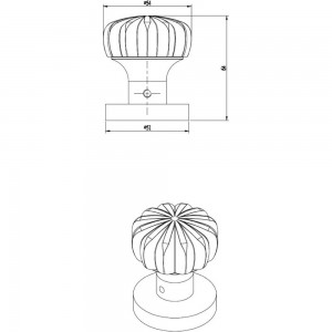 Фалевая ручка PIRUETTE VEGA L143 34101104