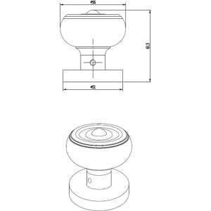 Фалевая ручка PIRUETTE SIRIUS L149 34101111