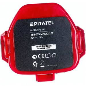 Аккумуляторная батарея для MAKITA (2 Ач, 12 В, Ni-Cd) Pitatel TSB-039-MAK12-20C