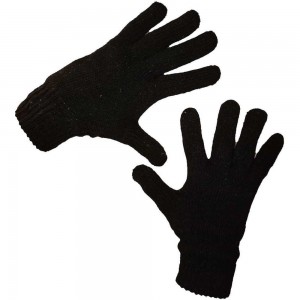 Двойные перчатки ПК Уралтекс ЗИМА, черные, ПЗ-01