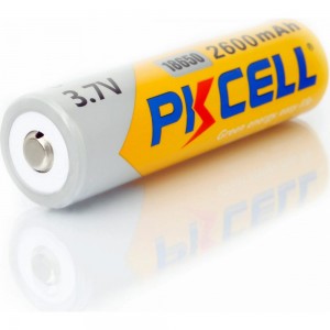 Литий-ионный аккумулятор PKCELL тип - 18650 1 шт в блистере, без защиты 18650 2600-1B