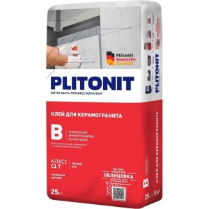 Клей для плитки PLITONIT В-25 25 кг 7440