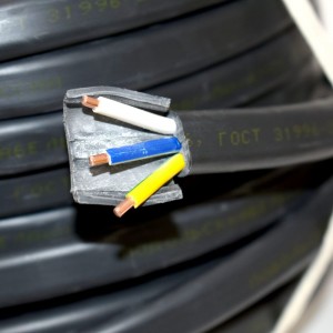 Силовой кабель Подольсккабель ВВГ-ПнгА-LS 3x4 N,PE 20м. ГОСТ 31996-2012 021680350-20