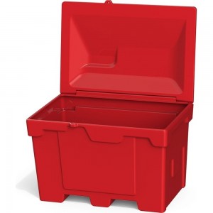 Ящик 500 л с крышкой и дозатором POLIMER GROUP цвет красный FB225