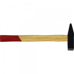 Молоток Политех с квадратным бойком, деревянная ручка, 300г 2535030
