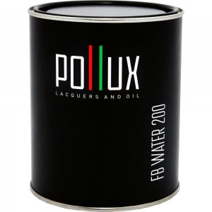 Краска для дерева Pollux FB Water 200 (RAL 7024 цвет графитовый серый; объем 1 л) 4687202235414