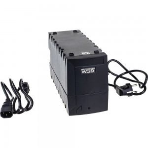 Источник бесперебойного питания Powercom Back-UPS RAPTOR, Line-Interactive, 600VA / 360W, Tower, RPT-600A